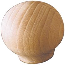 Bouton boule Hêtre