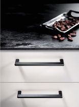Poignée Quen aluminium Noir mat