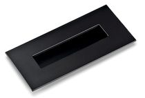 Poignée cuvette rectangular 3790 zamak Noir mat