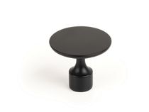 Bouton Floid zamak Noir mat