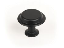 Bouton Land zamak Noir mat