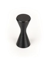 Bouton Diabolo aluminium Noir mat