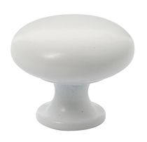 Bouton Duke zamak Blanc mat