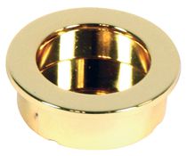 Poignée cuvette ronde 3511 zamak Laiton poli