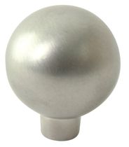 Bouton 8322 zamak Nickelé brossé