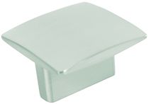 Bouton Vintage zamak Inox brossé