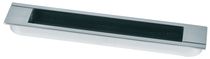 Poignée cuvette insert swift zamak Inox brossé