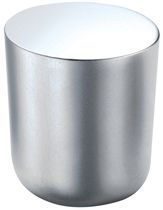 Bouton mini 8161 zamak Chromé mat