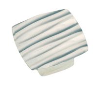 Bouton Country Rough zamak Nickelé satiné