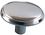 Bouton plat zamak