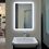 Miroir VISTA avec LED 230 V