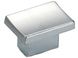 Bouton Block rectangulaire zamak
